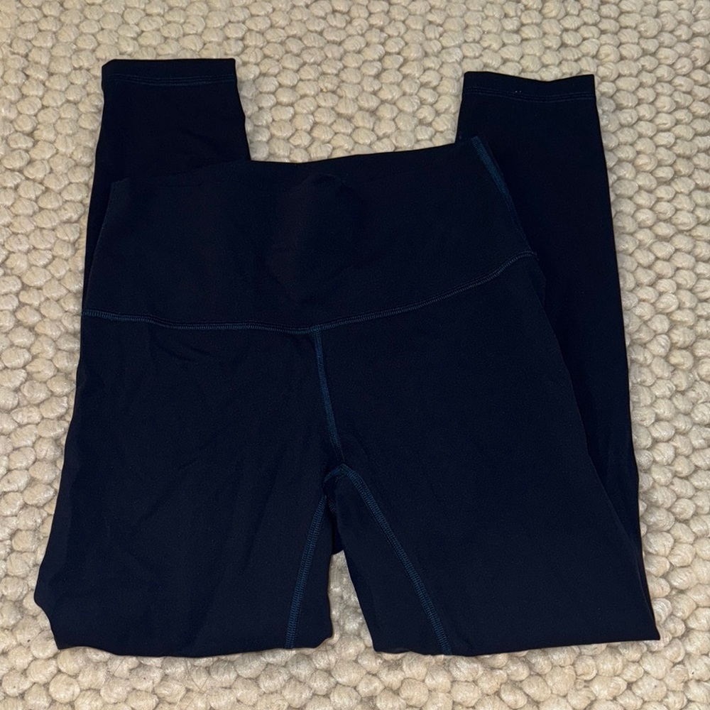 lululemon athletica Navy Blue High-Waisted Leggings - Picture 2 of 3